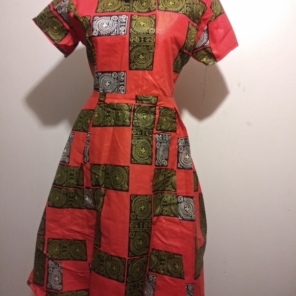African Ankara Dress - Picture 2 of 6